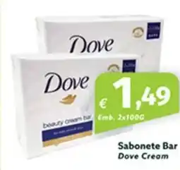 Roque Supermercados Sabonete Bar Dove Cream promoção