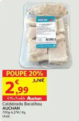Auchan Caldeirada Bacalhau AUCHAN promoção