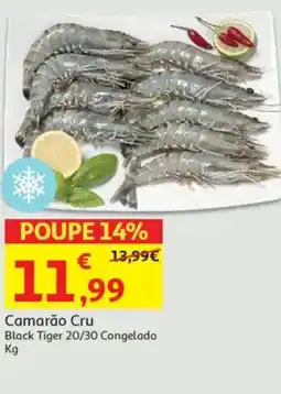 Auchan Camarão Cru promoção