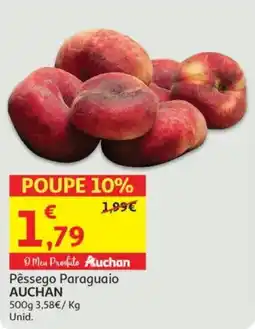 Auchan Pêssego Paraguaio AUCHAN promoção