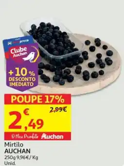 Auchan Mirtilo AUCHAN promoção
