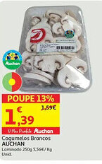 Auchan Cogumelos Brancos AUCHAN promoção
