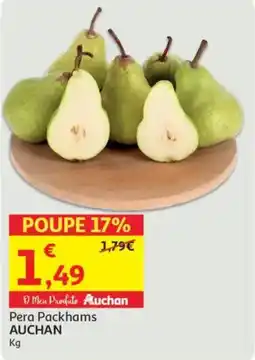 Auchan Pera Packhams AUCHAN promoção