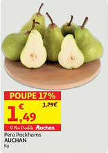 Auchan Pera Packhams AUCHAN promoção
