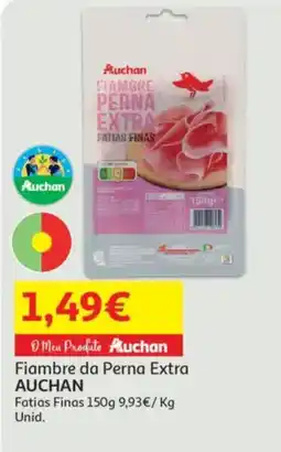 Auchan Fiambre da Perna Extra AUCHAN promoção