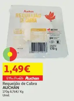 Auchan Requeijão de Cabra AUCHAN promoção