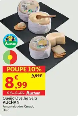 Auchan Queijo Ovelha Seia AUCHAN promoção