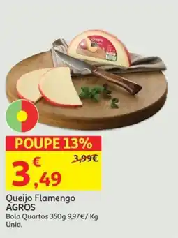 Auchan Queijo Flamengo AGROS promoção