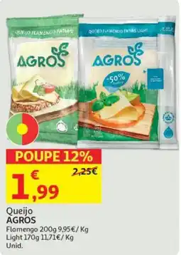 Auchan Queijo AGROS Flamengo promoção