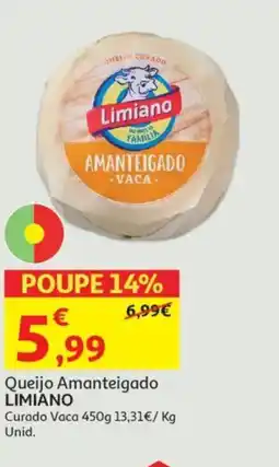 Auchan Queijo Amanteigado LIMIANO promoção