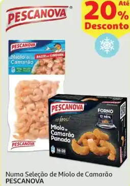 Auchan Numa Seleção de Miolo de Camarão PESCANOVA promoção