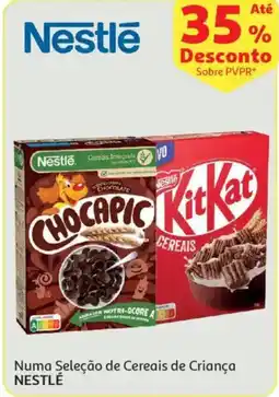 Auchan Numa Seleção de Cereais de Criança NESTLÉ promoção