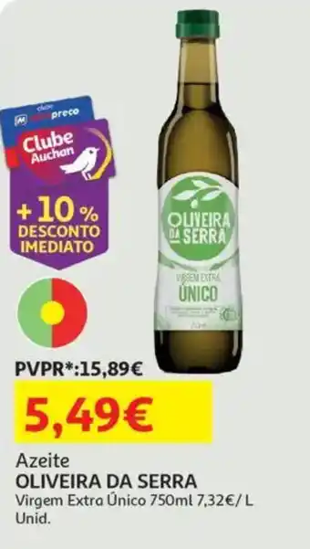 Auchan Azeite OLIVEIRA DA SERRA promoção