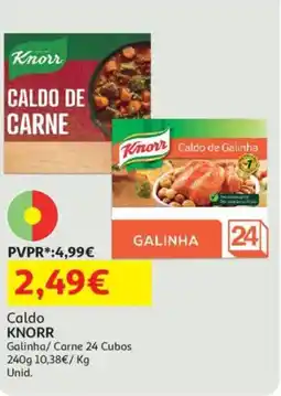 Auchan Caldo KNORR promoção