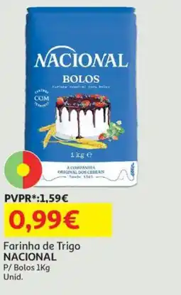 Auchan Farinha de Trigo NACIONAL promoção