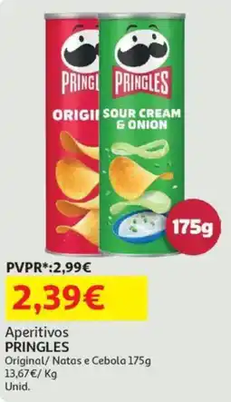 Auchan Aperitivos PRINGLES promoção