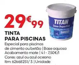 Bricomarché Tinta para piscinas promoção