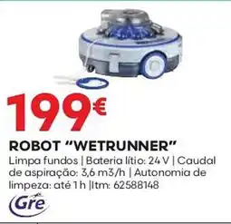 Bricomarché Robot "wetrunner" promoção