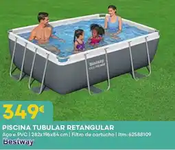 Bricomarché Piscina tubular retangular promoção