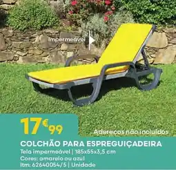 Bricomarché Colchão para espreguiçadeira promoção