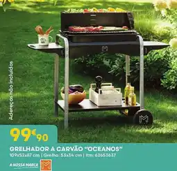 Bricomarché Grelhador a carvão "oceanos" promoção