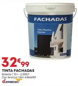 Bricomarché Tinta fachadas exterior promoção