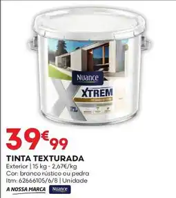 Bricomarché Tinta texturada promoção