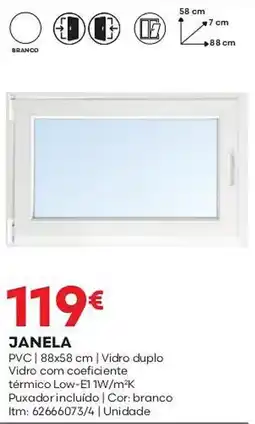 Bricomarché Janela promoção