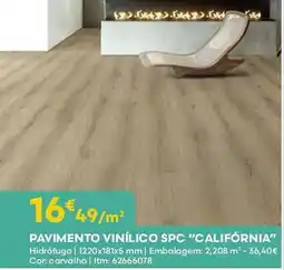 Bricomarché Pavimento vinílico spc "califórnia" promoção