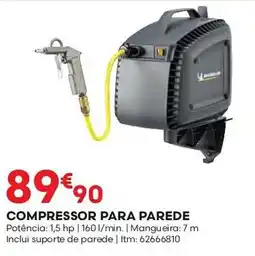 Bricomarché Compressor para parede promoção