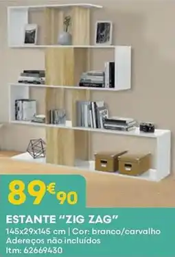 Bricomarché Estante "zig zag" promoção