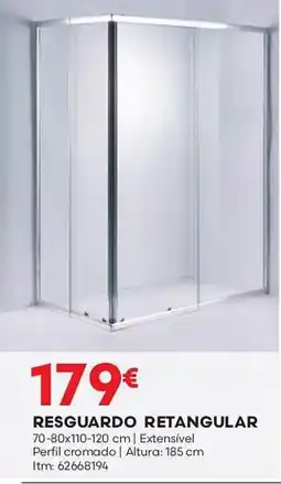 Bricomarché Resguardo retangular promoção