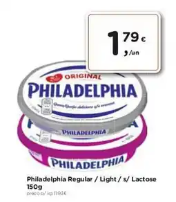 Aqui é fresco Philadelphia Regular / Light/s/ Lactose promoção