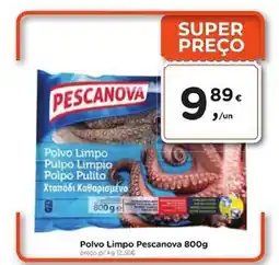 Aqui é fresco Polvo Limpo Pescanova promoção