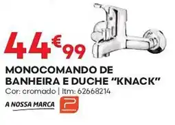 Bricomarché Monocomando de banheira e duche "knack" promoção