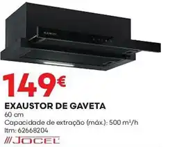 Bricomarché Exaustor de gaveta 60 cm promoção