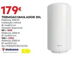 Bricomarché Termoacumulador promoção