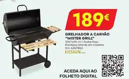 Bricomarché Grelhador a carvão "mister grill" promoção