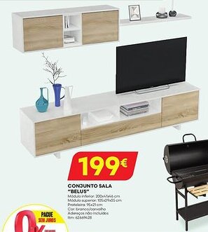 Bricomarché Conjunto sala "belus" promoção