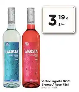 Aqui é fresco Vinho Lagosta DOC promoção