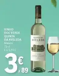 E.Leclerc Quinta da aveleda - vinho doc verde promoção
