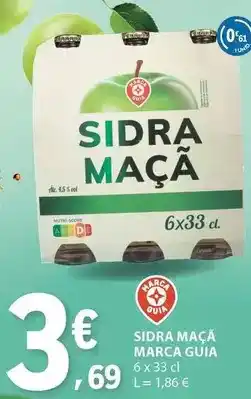 E.Leclerc Marca guia - sidra maçã promoção