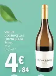 E.Leclerc Bucelas - vinho doc promoção
