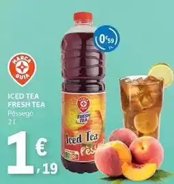 E.Leclerc Iced tea fresh tea promoção
