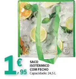 E.Leclerc com - saco isotermico com fecho promoção