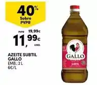Continente Bom dia Gallo - azeite subtil promoção