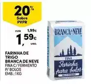 Continente Bom dia Branca de neve - farinha de trigo promoção