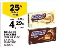 Continente Bom dia Snickers - gelados promoção