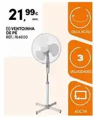 Continente Bom dia Ventoinha de pe promoção