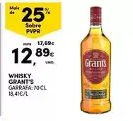 Continente Bom dia Grant's - whisky promoção